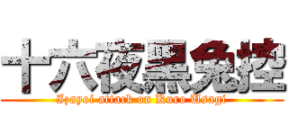 十六夜黑兔控 (Izayoi attack on Kuro Usagi)