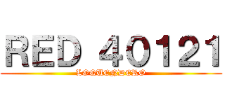 ＲＥＤ ４０１２１ (LOQUENDERO)