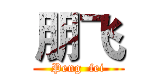 朋飞 (Peng  fei)