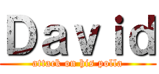 Ｄａｖｉｄ (attack on his polla)