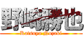 野崎勝也 (Katsuya Nozaki)