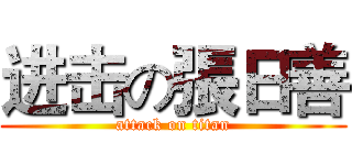 进击の張日善 (attack on titan)