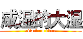 咸湿的大湿 (attack on titan)