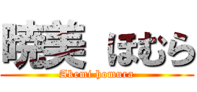 暁美 ほむら (Akemi homura)