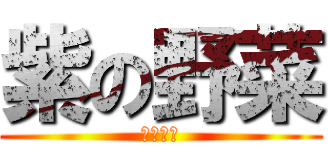 紫の野菜 (〜２－１)