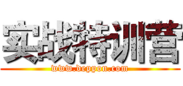实战特训营 (www.deppon.com)