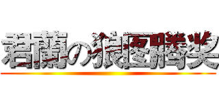 君蘭の狼图腾奖 ()
