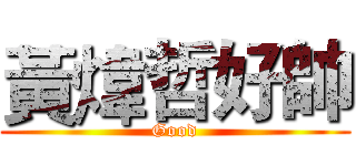 黃煒哲好帥 (Good)