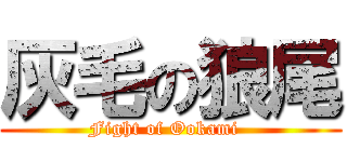 灰毛の狼尾 (Fight of Ookami  )