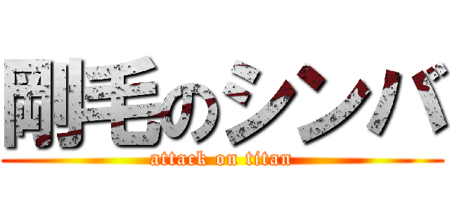 剛毛のシンバ (attack on titan)