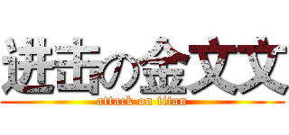 进击の金文文 (attack on titan)