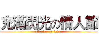 充滿閃光の情人節 (shining on lover)