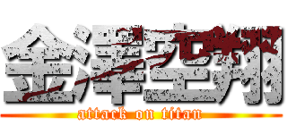 金澤空翔 (attack on titan)