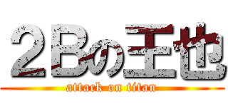 ２Ｂの王也 (attack on titan)