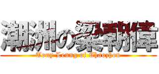 潮洲の梁朝偉 (Tony Leung of Chaozhou)
