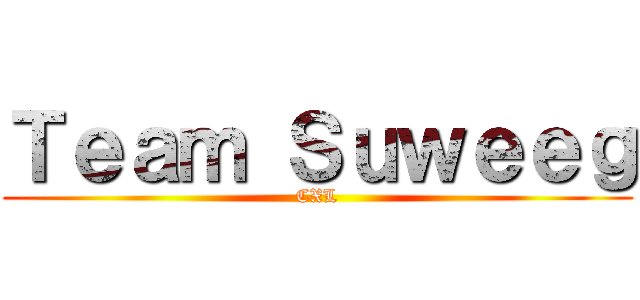 Ｔｅａｍ Ｓｕｗｅｅｇ (CXL)