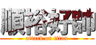 順裕好帥 (attack on titan)