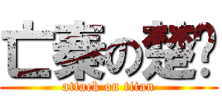 亡秦の楚戶 (attack on titan)