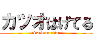 カツオはげてる (attack on titan)