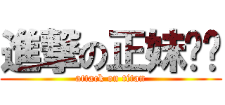 進撃の正妹芮ㄦ (attack on titan)