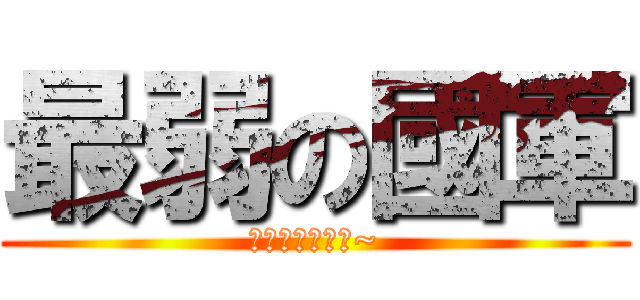 最弱の國軍 (台灣國軍哭哭ㄛ~)