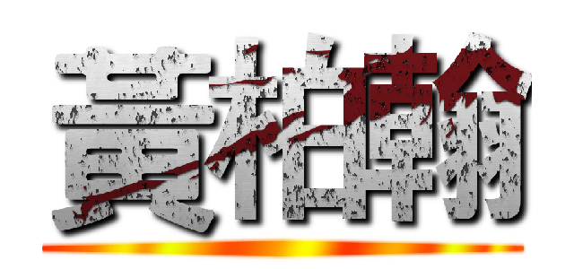黃柏翰 ()