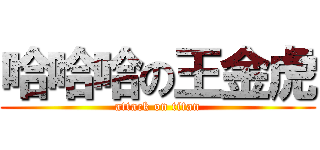 哈哈哈の王金虎 (attack on titan)
