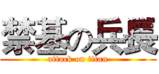 禁基の兵長 (attack on titan)