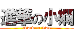 進撃の小嫻 (attack on titan)