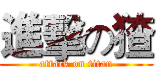 進擊の猹 (attack on titan)