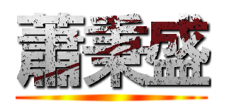 蕭秉盛 ()