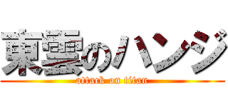 東雲のハンジ (attack on titan)