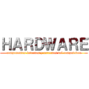 ＨＡＲＤＷＡＲＥ (componentes internos y externos del computador)