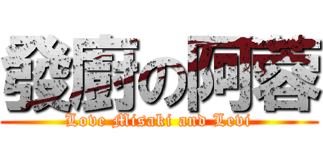 發廚の阿蓉 (Love Misaki and Levi)