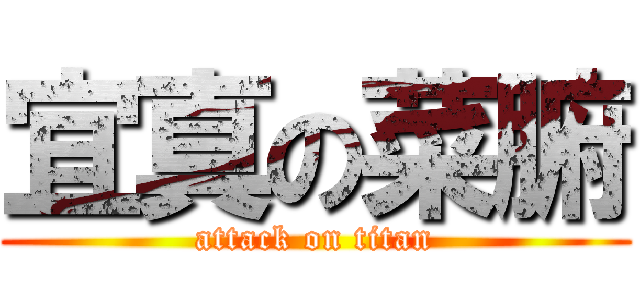 宜真の菜腑 (attack on titan)