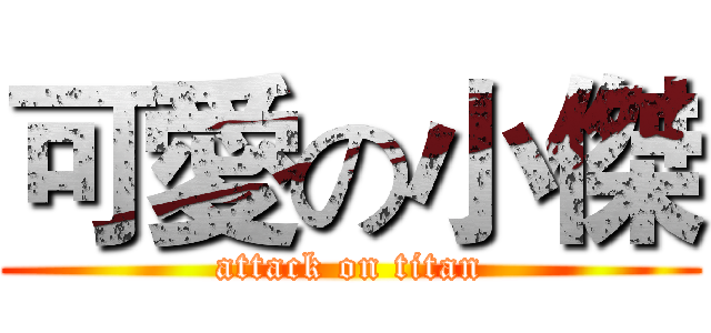 可愛の小傑 (attack on titan)
