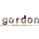 ｇｏｒｄｏｎ (attack on titan)