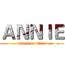 ＡＮＮＩＥ (attack on titan)