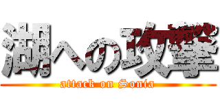 湖への攻撃 (attack on Sonia)