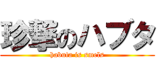 珍撃のハブタ (habuta is smels)