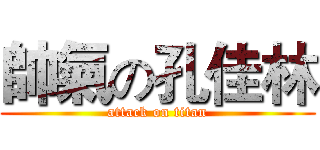 帥氣の孔佳林 (attack on titan)