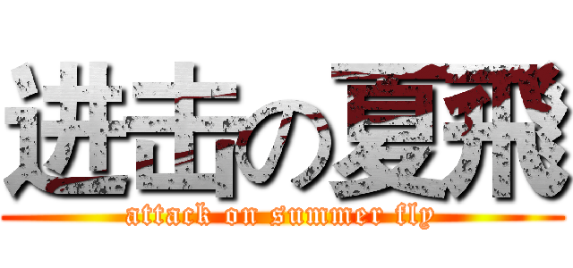 进击の夏飛 (attack on summer fly)