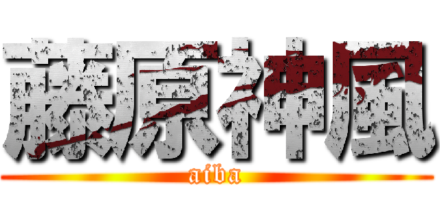 藤原神風 (aiba)