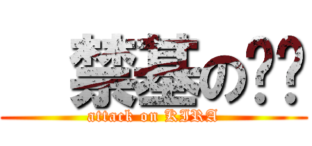  禁基の妞妞 (attack on KIRA)