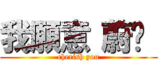 我願意“蔚妮“ (cherish you)