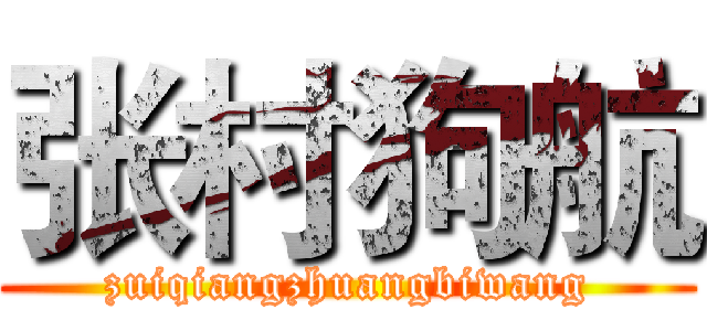 张村狗航 (zuiqiangzhuangbiwang)