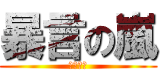 暴言の嵐 (クソ短気)