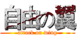 自由の翼 (attack on wing)