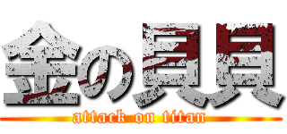 金の貝貝 (attack on titan)