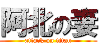 阿北の妻 (attack on titan)